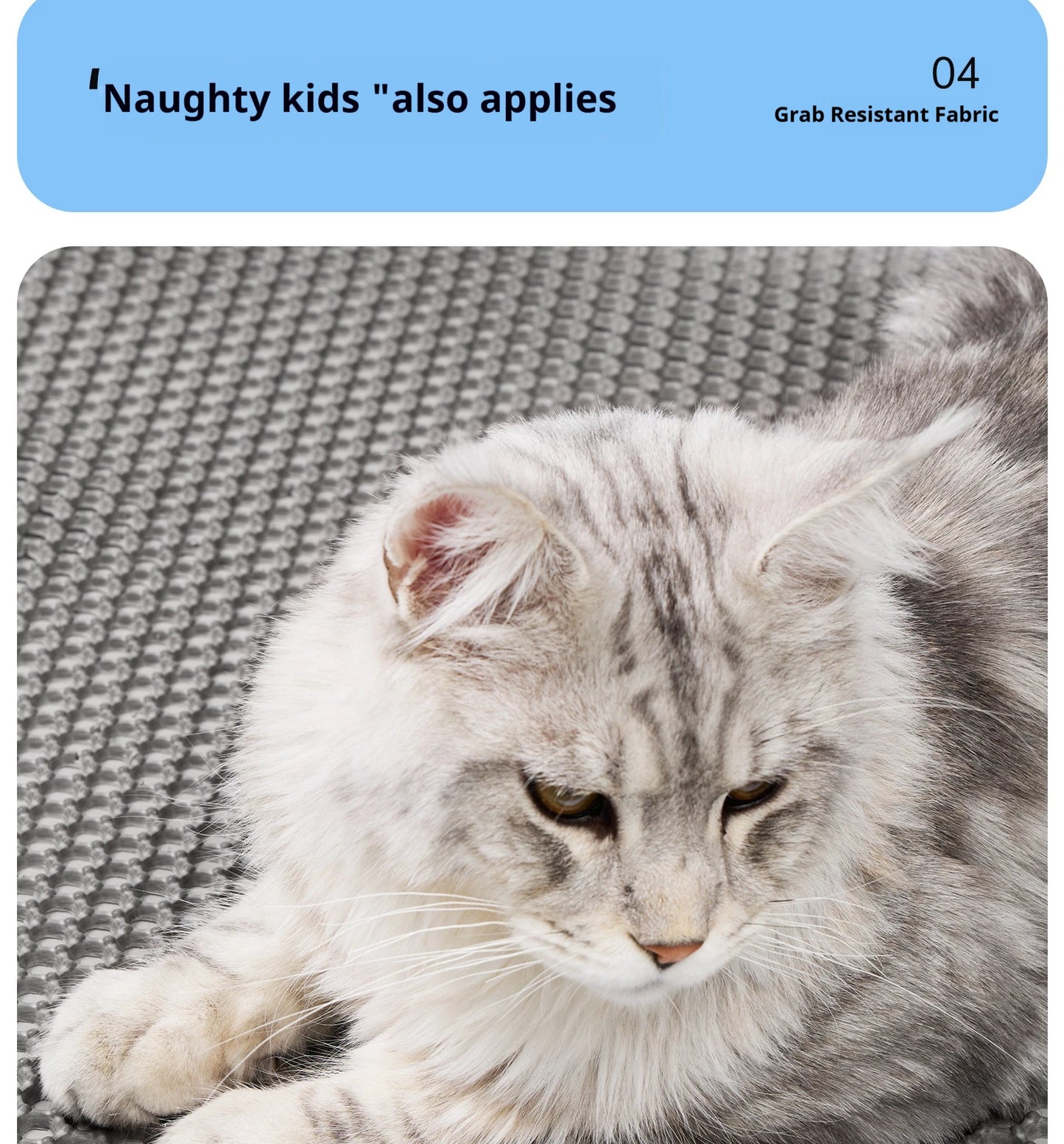 XL Clean-Step Mat – 60cm x 90cm Waterproof Double-Layer Litter Trapper