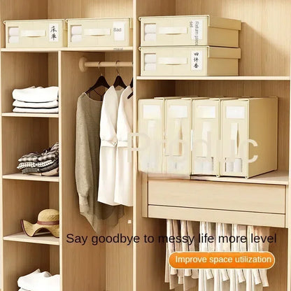 Creative Bed Sheet Storage Box Clothing Fabric Sheet 4-piece Organizer