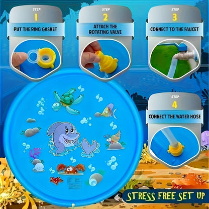 Hydro-Cool Basin – Heavy-Duty Outdoor Water Play & Spray Station