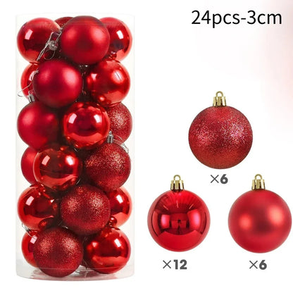 50Pcs Christmas Tree Balls