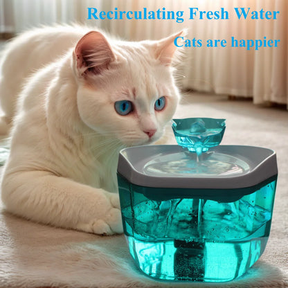Stream-Flow 1.2L – Balanced Capacity USB Pet Fountain