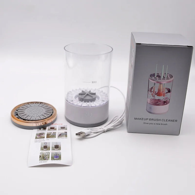 USB Electric Makeup Brush Cleaner Portable 3 In 1 Makeup Brushes Cleaner