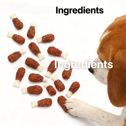 Duck & Dairy Chew-Bones – Long-Lasting Dental Training Rewards (200g)