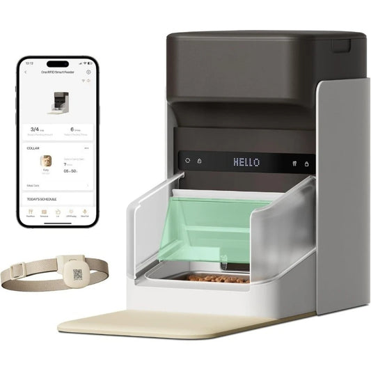 RFID Smart-Sense Feeder – Personalized WiFi Meal Dispenser
