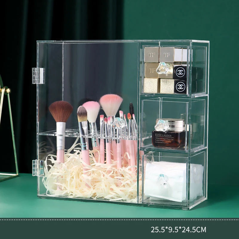 Acrylic Makeup Brush Organizer