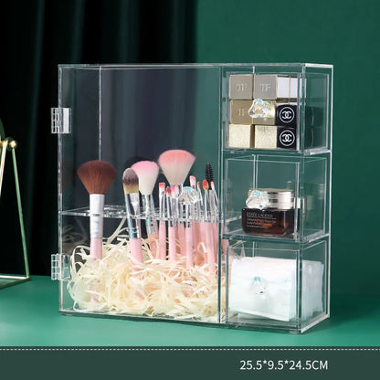 Acrylic Makeup Brush Organizer