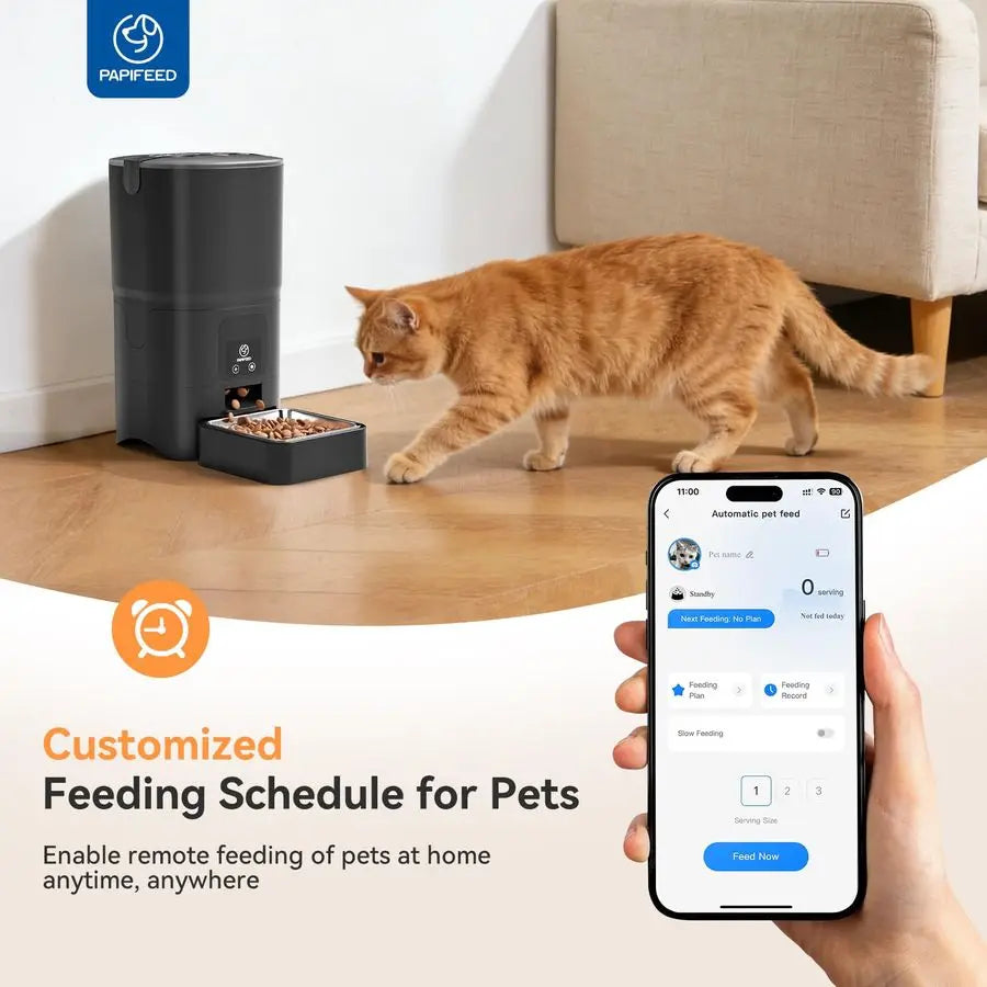 Smart-Feed 6L – Large Capacity WiFi Feeder with Anti-Clog Technology