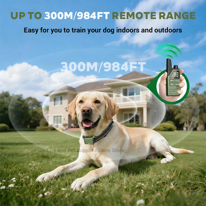 Electric Dog Training Collar Remote Control Waterproof Pet