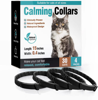 Calm-Core Pheromone Collars – 3/4 Piece Anxiety Relief Multi-Pack