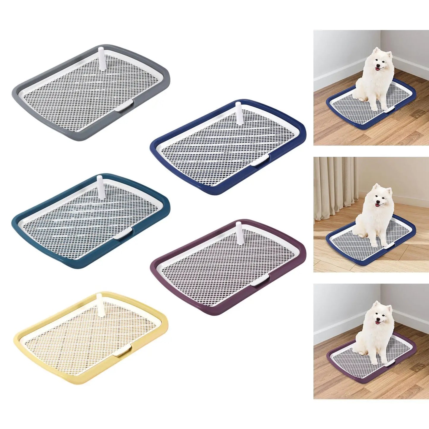 Indoor Comfort Tray – Reusable Mesh Dog Potty & Training Pan