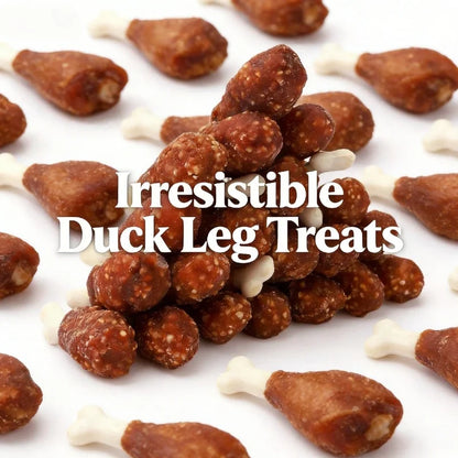 Duck & Dairy Chew-Bones – Long-Lasting Dental Training Rewards (200g)