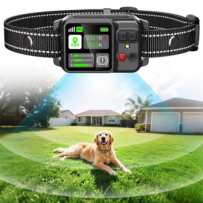 2-in-1 GPS Smart Fence – 2025 Wireless Boundary & Bark Stopper