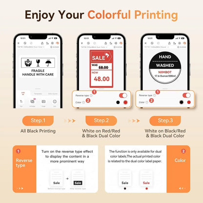 Thermal Label Paper for B21 Pro Printer