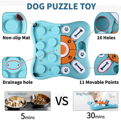 IQ-Master Multi-Level Puzzle – Interactive Slow Feeder & Enrichment Toy