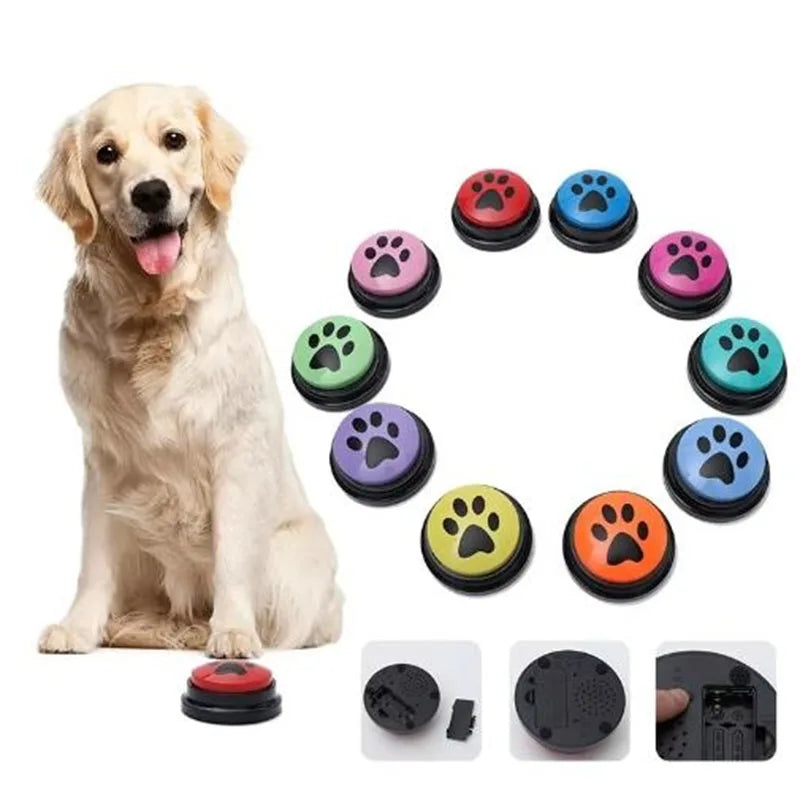 Voice-Bond – Recordable Communication Buttons with Claw-Print Design