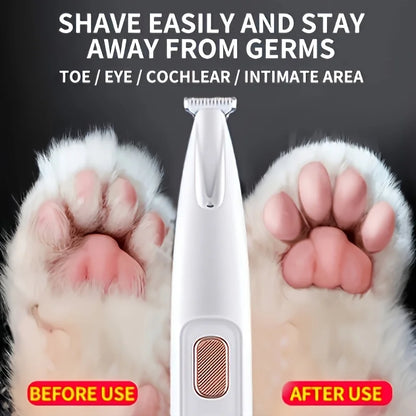 Precision-Grip Pro – Waterproof LED Paw & Detail Trimmer