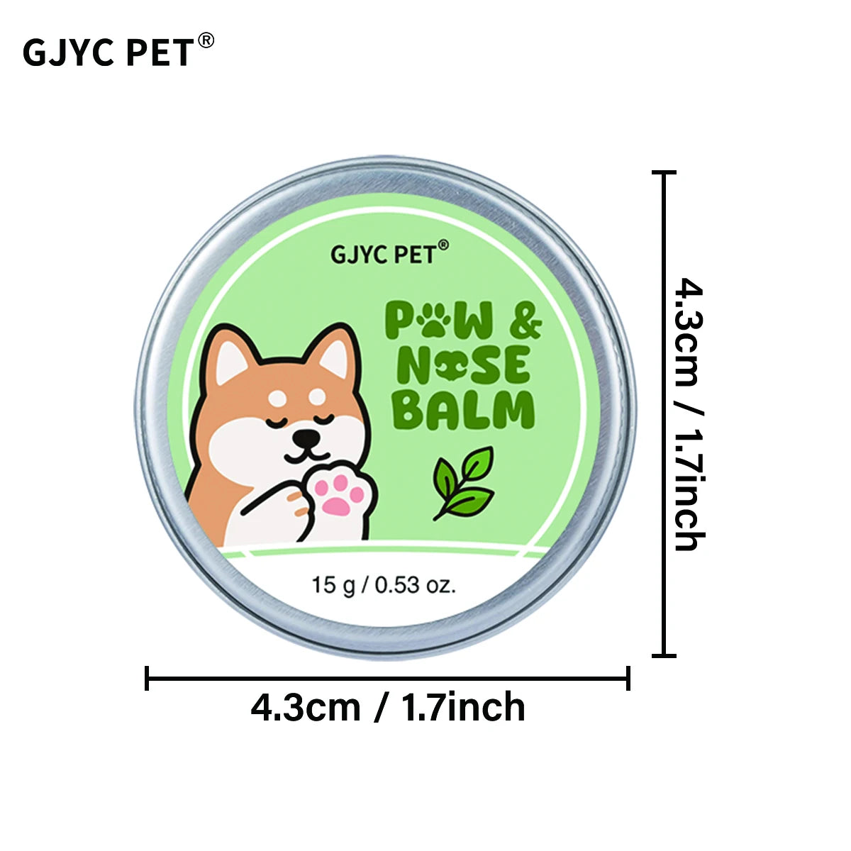 Pet Paw Balm – Soothing Green Tea Relief