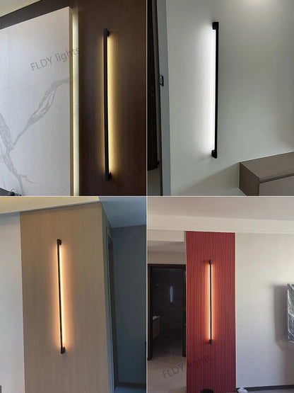 Modern Minimalist Long Wall Lamp LED
