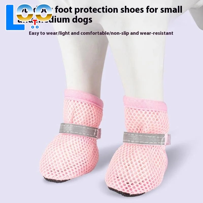 Aero-Grip Boots – 4pc Non-Slip Breathable Protective Footwear