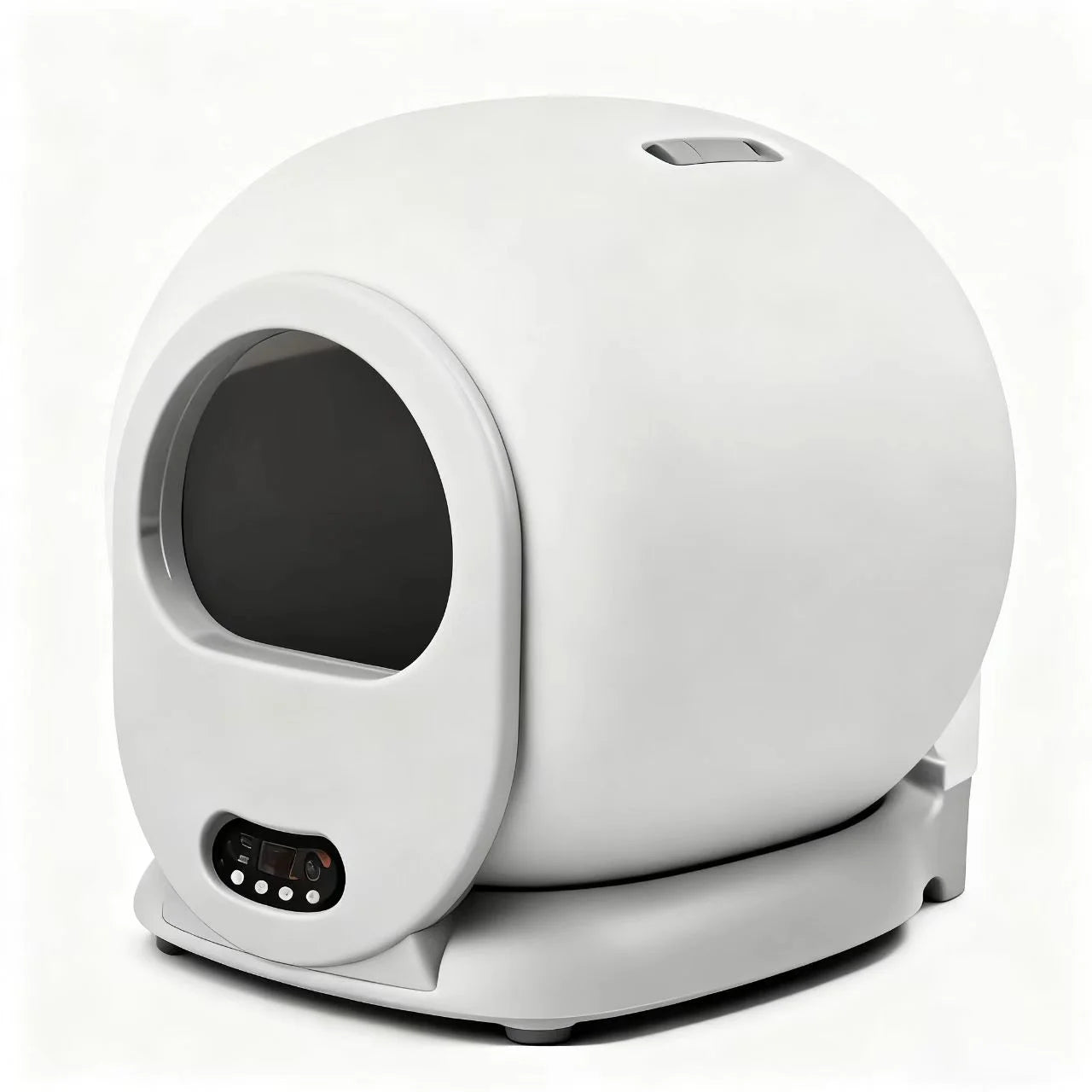 Smart App-Controlled Self-Cleaning Litter Box – Open-Top & Odor-Free