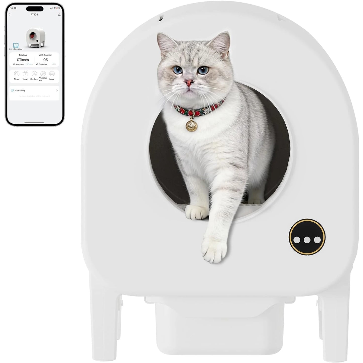Smart Self-Cleaning Automatic Cat Litter Box