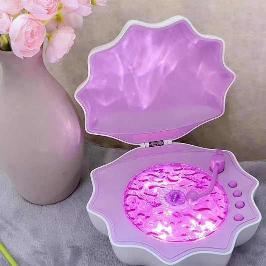 Home Theater Bluetooth Speaker With White Noise Sleep Aid Function Colorful Projection Light Wireless