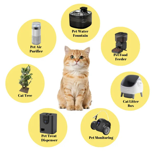Smart App-Controlled Self-Cleaning Litter Box – Open-Top & Odor-Free