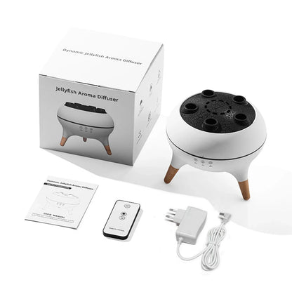 Jellyfish Air Humidifier 250ml Essential Oil Diffuser Remote Control