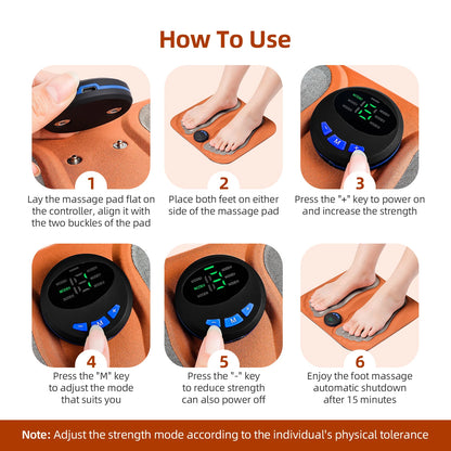 Foot Massage Pad Feet Massager Improve Blood Circulation