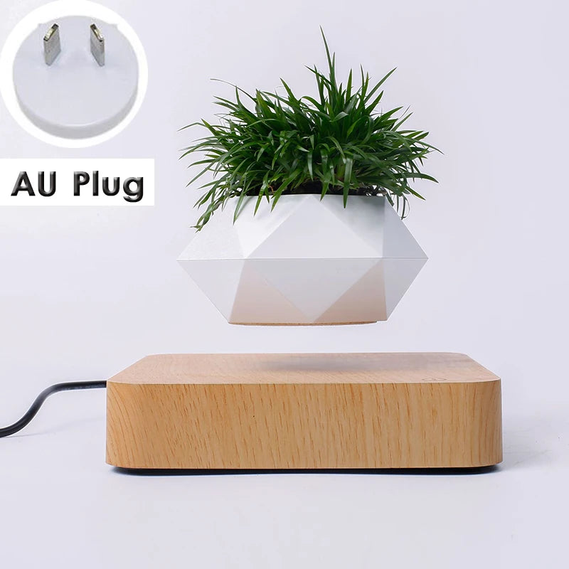 Levitating Air Bonsai Pot Rotation Planters Magnetic