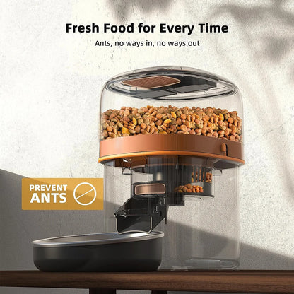 Vision-Feed 2L – Smart WiFi Camera Feeder with Stainless Steel Bowl