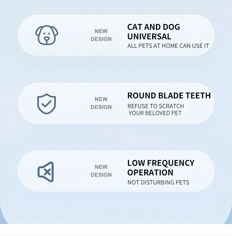 Pro-Trim LED Precision Pet Groomer – Waterproof Low-Noise Trimmer
