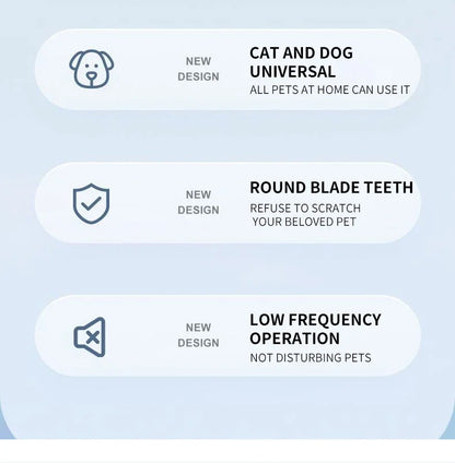 Pro-Trim LED Precision Pet Groomer – Waterproof Low-Noise Trimmer
