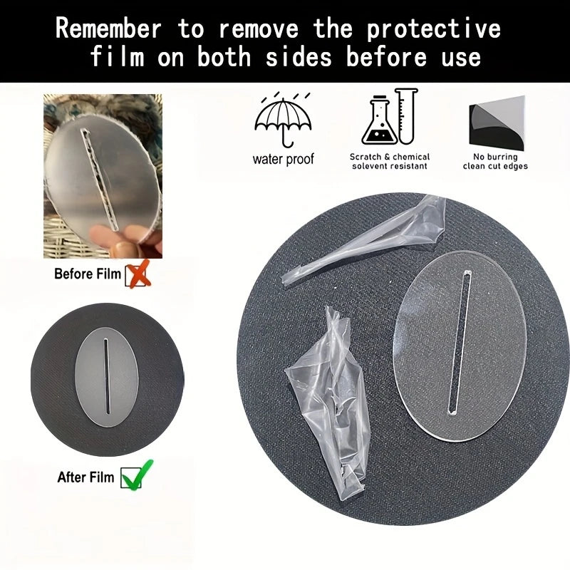 2D Winter Wonderland Acrylic Christmas Village Decor Snow House