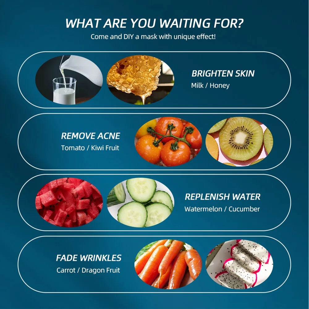 DIY Face Mask Maker Electric Automatic Fruit Natural Vegetable Collagen Mask