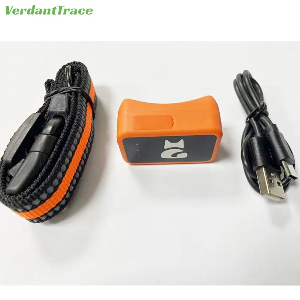 Verdant Trace 4G Small Pet GPS Tracker Collar
