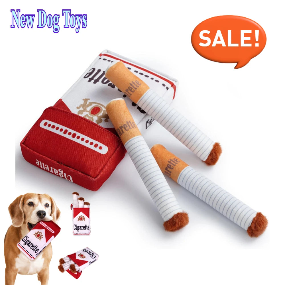 Interactive Plush Dog Chew Toy