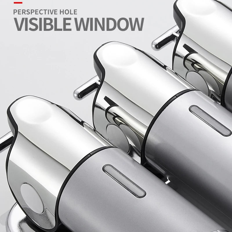 Shampoo Soap Liquid Dispenser Single/Double/Triple