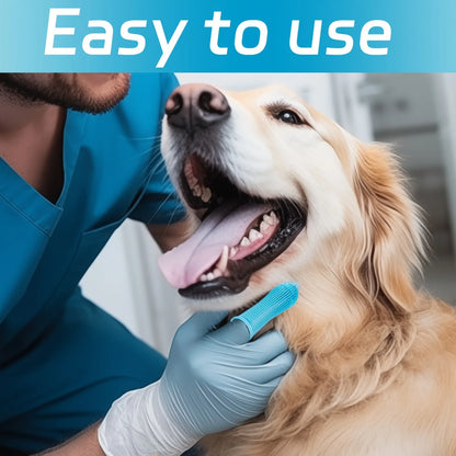 Dental Pro 3-Piece Fingertip Set – Precision Pet Toothbrushes