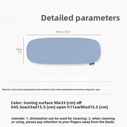 Ironing board Household folding desktop electric iron Ironing pad Mini ironing table