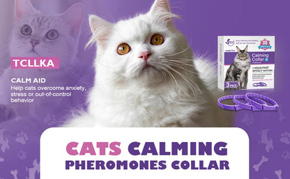 Calm-Core Pheromone Collars – 3/4 Piece Anxiety Relief Multi-Pack