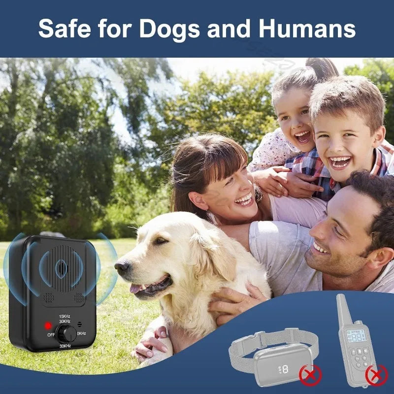 Outdoor Ultrasonic Bark Control & Training Device