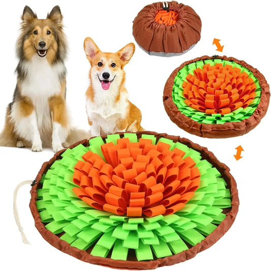 Brain-Boost Snuffle Mat – Interactive IQ Training & Foraging Pad