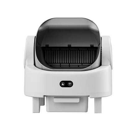 Smart App-Controlled Self-Cleaning Litter Box – Open-Top & Odor-Free