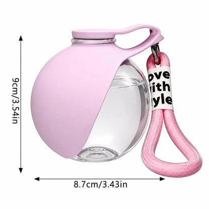 2-in-1 Portable Foldable Dog Water Bottle
