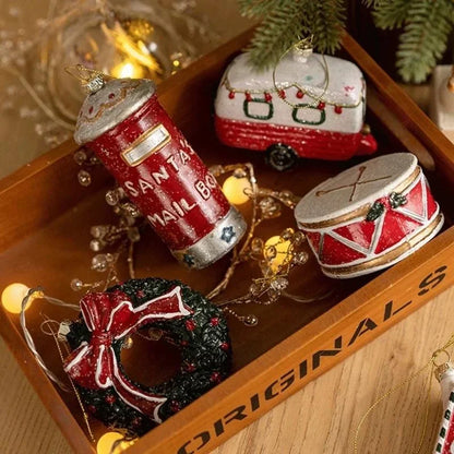 Christmas Colored Shaped Ball Christmas Tree Decorative Pendant Christmas Gift Bag