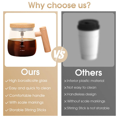 Self Stirring Coffee Cup Electric Stirring Mug 400ml
