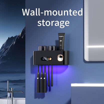 Toothbrush Organizer with 2 cups