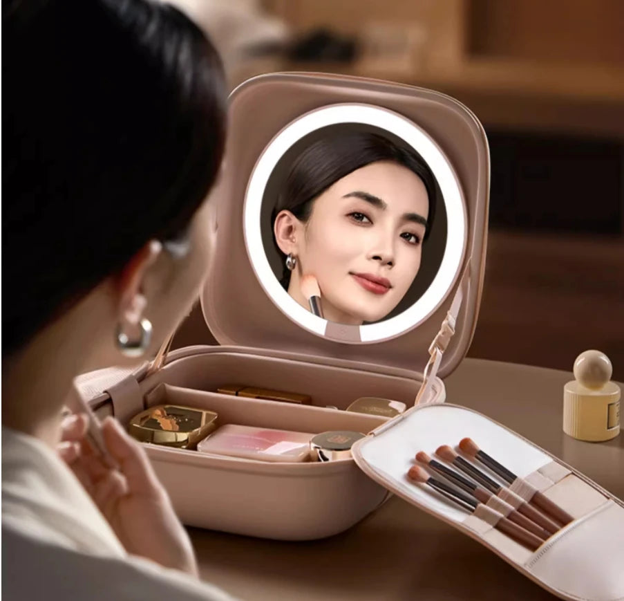 Bag Mirror LED with Light Makeup Mirror Portable