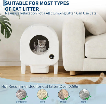 Smart Self-Cleaning Automatic Cat Litter Box